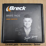 FOR BMW 5 SERIES F10 SALOON BRECK CERAMIC REAR BRAKE PADS + WARNING WIRE & MORE