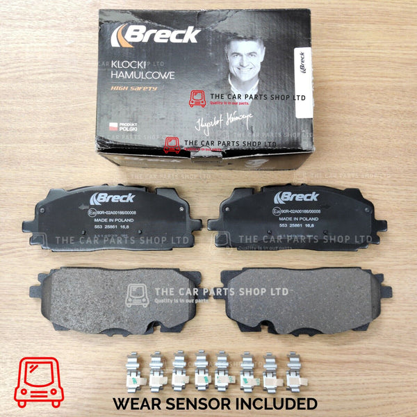 FITS AUDI RS5 QUATTRO 2.9 F53 2017> CERAMIC FRONT BRAKE PADS AND SENSOR NEW