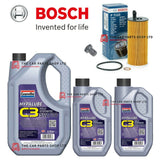 TO FIT BMW 3 SERIES GT 318D 320D 325D 2013> BOSCH SERVICE KIT 7L OIL & FILTER