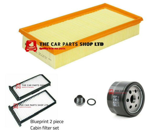 FITS MITSUBISHI CARISMA 1.9 Di-D 00-06 SERVICE FILTER KIT OIL AIR CABIN & PLUG