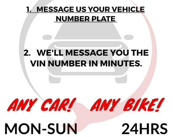 FIND YOUR VIN NUMBER IN MINUTES - OLDER CARS NOT ALWAYS AVAILABLE - MSG US PRIOR