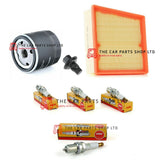 FITS FORD FIESTA 1.4 ZETEC 2008> SERVICE FILTER KIT 2 FILTERS NGK SPARK PLUGS