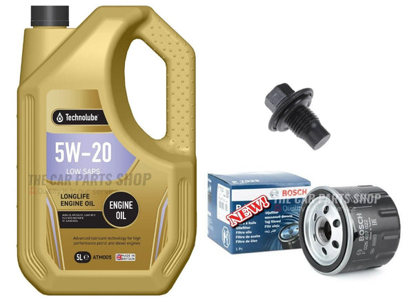 FITS FORD FIESTA 1.0 ECOBOOST 2012-18 BOSCH SERVICE KIT OIL AND FILTER