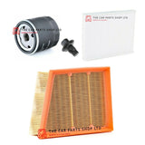 FOR FORD FIESTA 1.0 ECOBOOST 12-18 SERVICE FILTER KIT AIR POLLEN & OIL FILTER