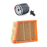 FOR FORD FIESTA 1.0 ECOBOOST 12-18 SERVICE FILTER KIT OIL AND AIR FILTER + PLUG