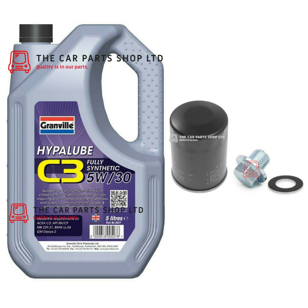 FOR TOYOTA AVENSIS VERSO 2.0 01-09 SERVICE KIT 5L ENGINE OIL & OIL FILTER SET