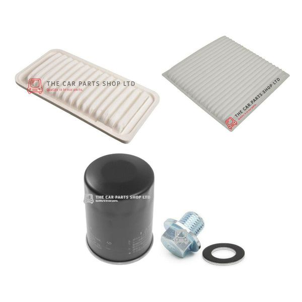 FOR TOYOTA AVENSIS VERSO 2.0 01-09 SERVICE FILTER KIT AIR OIL CABIN FILTER NEW