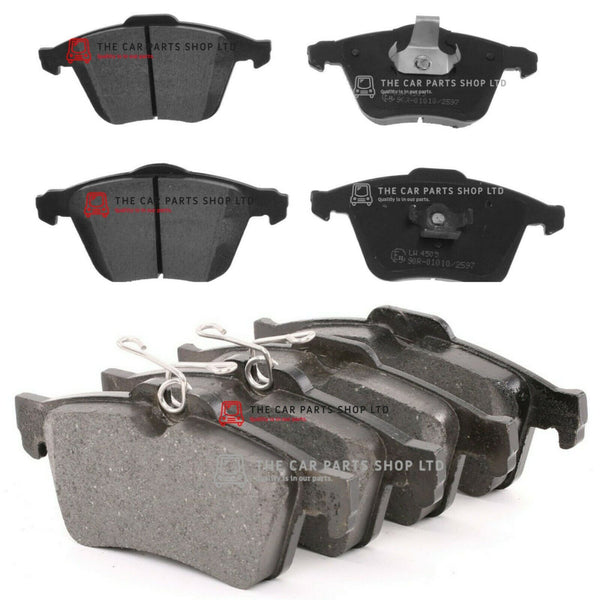 FOR FORD FOCUS ST 2.5 MK2 05-11 FRONT AND REAR BRAKE PADS QUALITY PARTS