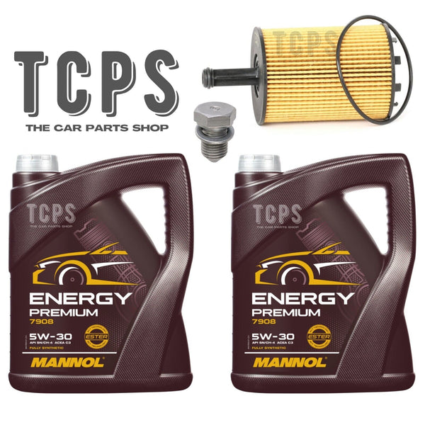FOR VW TRANSPORTER 1.9 TDI 06-09 SERVICE KIT 7L 5W30 OIL AND OIL FILTER + PLUG