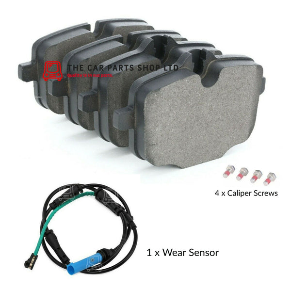 FOR BMW 530D G30 G31 2018> REAR BRAKE PADS AND WEAR SENSOR BRAND NEW