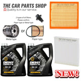 FITS FORD TRANSIT 260S 2.2 TDCI 06-14 SERVICE KIT 10L OIL + AIR OIL CABIN & PLUG