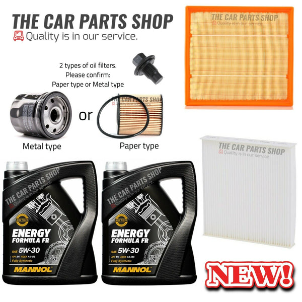 FITS FORD TRANSIT 260S 2.2 TDCI 06-14 SERVICE KIT 10L OIL + AIR OIL CABIN & PLUG