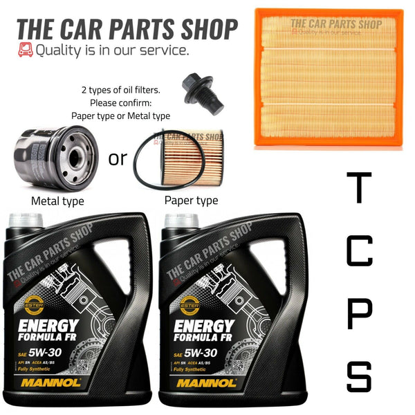 FITS FORD TRANSIT 260S 2.2 TDCI 06-14 SERVICE KIT 10L OIL & AIR OIL FILTER PLUG