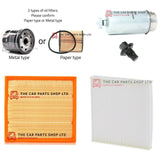 FOR FORD TRANSIT 260S 2.2 TDCI 06-14 FULL SERVICE FILTERS KIT ALL FILTERS & PLUG