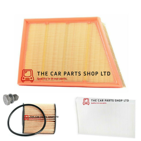 FOR LAND ROVER EVOQUE 2011> SERVICE FILTERS KIT AIR OIL CABIN SUMP PLUG NEW