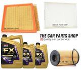 FOR JAGUAR E-PACE 2.0 X540 2017> SERVICE KIT 7L 0W30 OIL + AIR OIL CABIN FILTER