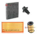 TO FIT LAND ROVER DISCOVERY 2.0 L462 2017> SERVICE FILTERS KIT POLLEN AIR OIL