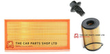 TO FIT LAND ROVER DISCOVERY 2.0 L462 2017> SERVICE FILTERS KIT AIR + OIL FILTER