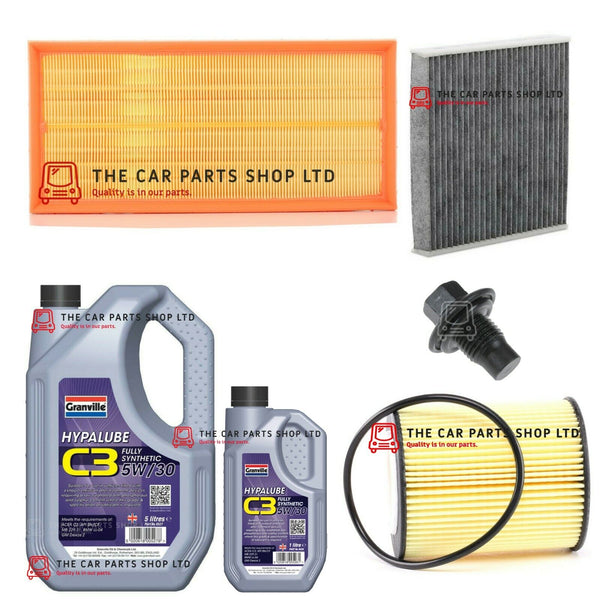 FOR LAND ROVER DISCOVERY 4 3.0 16-18 SERVICE KIT 6L OIL & POLLEN AIR AND OIL NEW