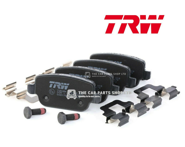 FITS FORD S-MAX 2.0 TDCI 2006-2014 TRW REAR AXLE BRAKE PADS OE