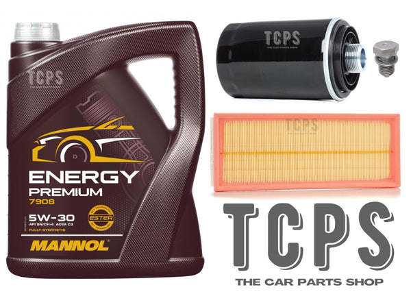 FOR VW PASSAT CC 2.0 TFSI (35) 2008-2012 SERVICE KIT 5L 5W30 + AIR & OIL FILTER