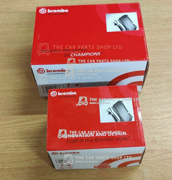 FOR VAUXHALL ASTRA H MK5 1.9 CDTI 2004-2011 FRONT & REAR BREMBO BRAKE PADS NEW