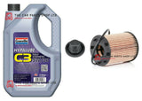 FOR VAUXHALL COMBO 1.3 CDTI MK3 11-12 SERVICE KIT 5L GRANVILLE 5W30 & FILTER NEW