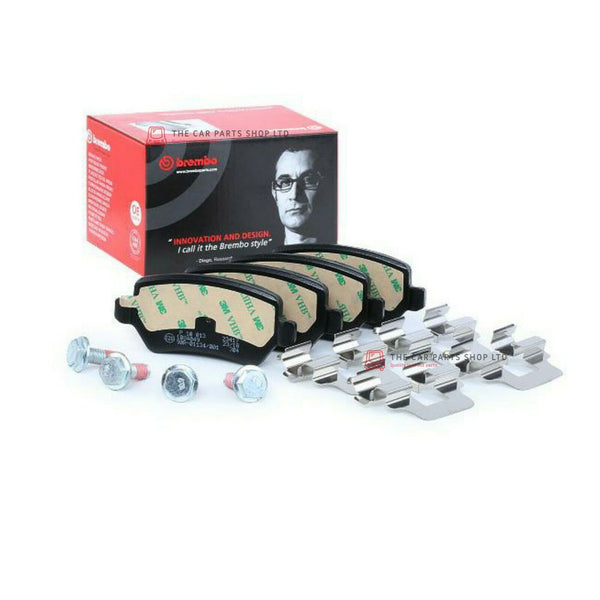 FOR VAUXHALL ASTRA H MK5 1.9 CDTI 04-11 BREMBO REAR BRAKE PADS PREMIUM PARTS