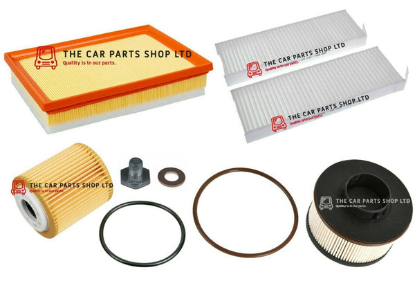 FOR CITROEN C4 SPACETOURER 1.5 HDI 2018> SERVICE FILTER KIT FULL KIT & PLUG