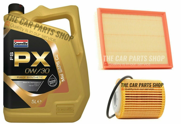 FOR VAUXHALL COMBO E 1.5 CDTI 2018>> SERVICE KIT 5L OIL & AIR OIL FILTER NEW