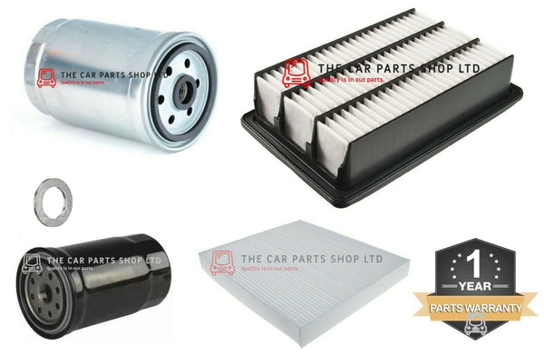 FITS HYUNDAI SANTA FE 2.2 MK2 2005-13 FULL SERVICE FILTERS KIT BRAND NEW
