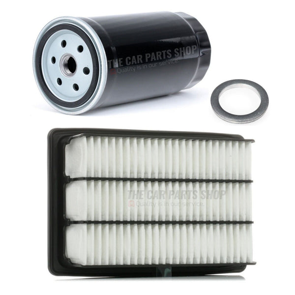 TO FIT HYUNDAI SANTA FE 2.2 2005-13 FILTER SERVICE KIT OIL AND AIR FILTER