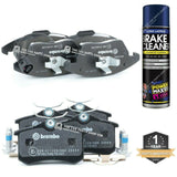 FITS VW SCIROCCO 2.0 TDI MK3 2013-2017 FRONT AND REAR BREMBO BRAKE PADS + 500ML