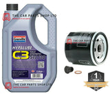 FOR SEAT LEON 1.2 TSI MK3 2012> SERVICE KIT 5L HYPALUBE 5W30 + FILTER + PLUG NEW
