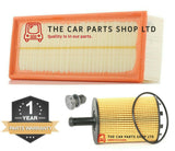 FOR VW EOS 2.0 TDI 2006>> FILTER SERVICE KIT AIR FILTER , OIL FILTER & SUMP PLUG