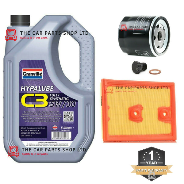 FITS SEAT LEON SPORT COUPE 1.4 TSI 12-18 SERVICE KIT ENGINE OIL AND 2 FILTERS