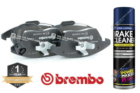 FOR SEAT LEON 1.9 TDI MK1 2005-2013 FRONT BREMBO BRAKE PADS 500ML BRAKE CLEANER