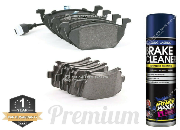 FOR SEAT LEON 1.9 TDI MK1 2005-2013 FRONT &  REAR BRAKE PADS SET & BRAKE CLEANER