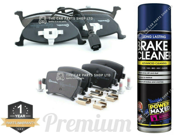 FOR SEAT LEON 1.9 TDI MK1 2005-13 FRONT & REAR BREMBO BRAKE PADS HIGH QUALITY