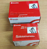 FOR SEAT LEON 1.9 TDI MK1 2005-13 FRONT & REAR BREMBO BRAKE PADS HIGH QUALITY