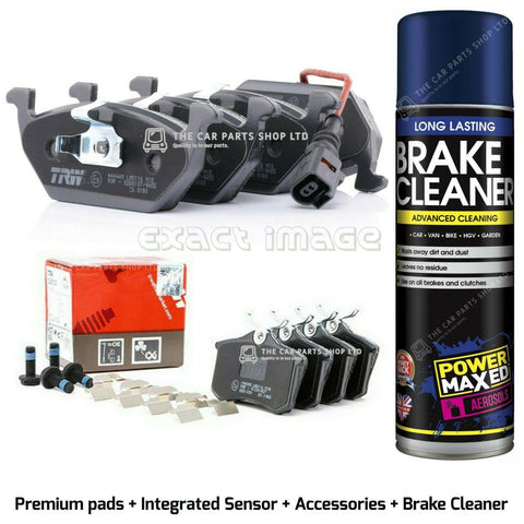 FOR SEAT LEON 1.9 TDI MK1 2005-2013 TRW FRONT & REAR BRAKE PADS PREMIUM QUALITY