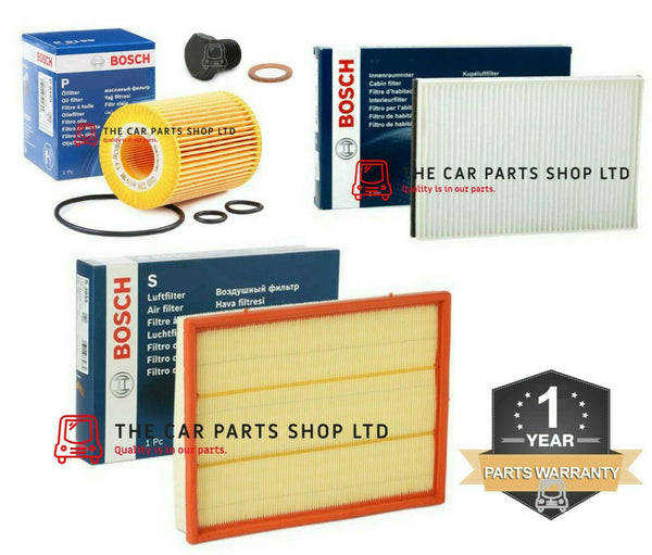 BOSCH FILTER SERVICE KIT FITS VAUXHALL ASTRA H 1.7 04-11 BOSCH AIR OIL CABIN NEW