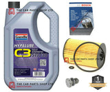 FOR AUDI A4 2.0 TDI MK5 2015> BOSCH SERVICE KIT 5L GRANVILLE, FILTER AND PLUG