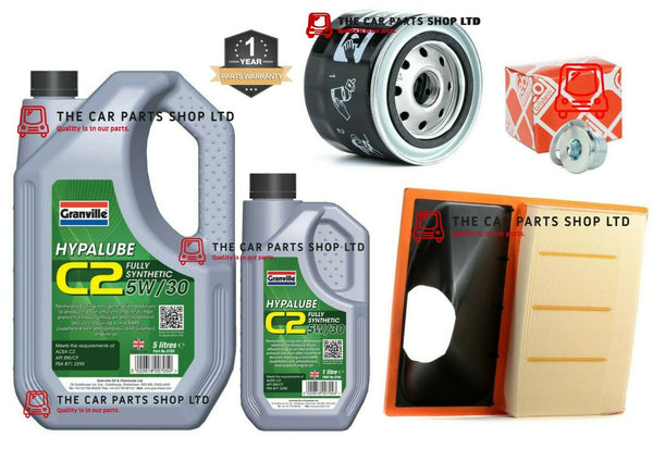 FITS IVECO DAILY CHASSIS CAB 2.3 2011-2014 SERVICE KIT 6L C2 OIL & 2 FILTERS KIT