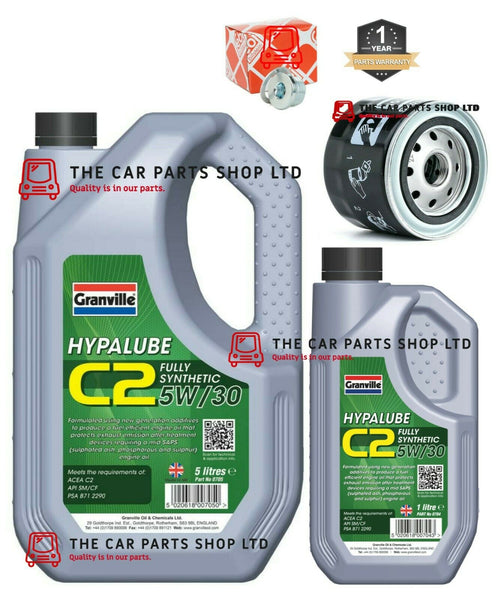 FITS IVECO DAILY CHASSIS CAB 2.3 2011-14 SERVICE KIT 6L OIL OIL FILTER PLUG NEW
