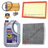 FITS VW GOLF MK7 GTD 2.0 DIESEL 12-16 SERVICE KIT GRANVILLE OIL & POLLEN AIR OIL