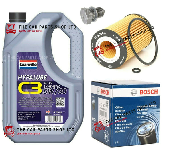 FITS VW GOLF MK7 GTD 2.0 DIESEL 12-16 BOSCH SERVICE KIT BOSCH FILTER & OIL NEW