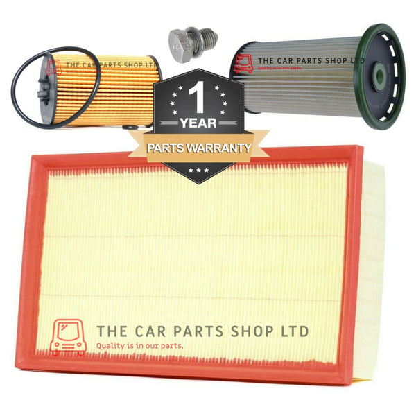 FITS VW GOLF MK7 GTD 2.0 DIESEL 12-16 SERVICE FILTER KIT 3 FILTERS AND SUMP PLUG