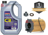 SERVICE KIT FOR PEUGEOT EXPERT MPV 1.6 HDI 2006> 5W30 ENGINE OIL & FILTER + PLUG