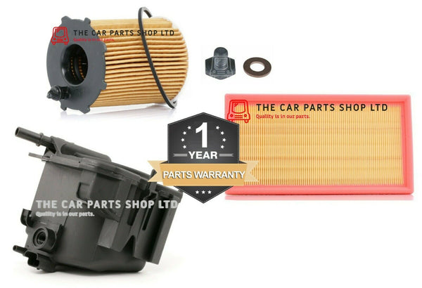 FOR PEUGEOT EXPERT MPV 1.6 HDI 2006> SERVICE FILTERS KIT PLUG AIR OIL FUEL